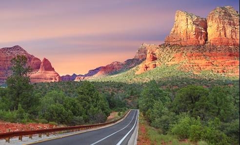 Red rock scenic byway